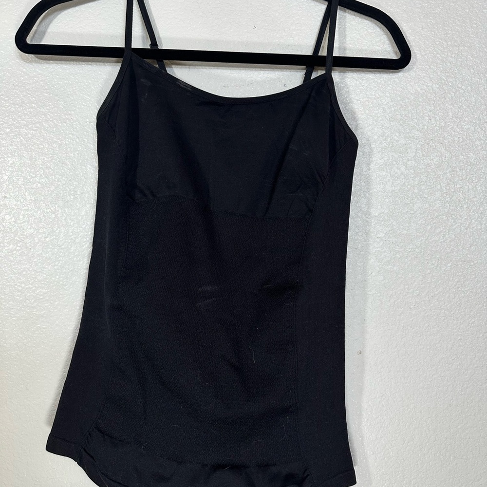 Nautica Black Fitted Sleeveless Camisole